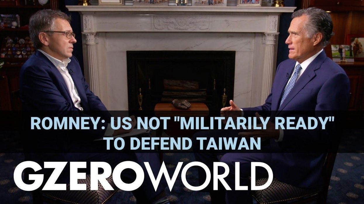 Romney:  "We're not as militarily ready as we would like" in the Pacific
