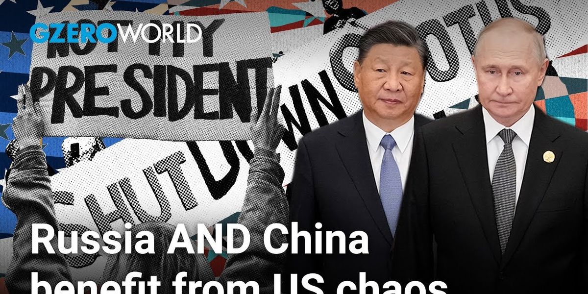 Russia and China benefit from US infighting, says David Sanger