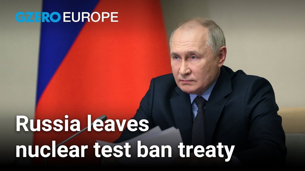 Russia leaves nuclear test ban treaty in show of public posturing