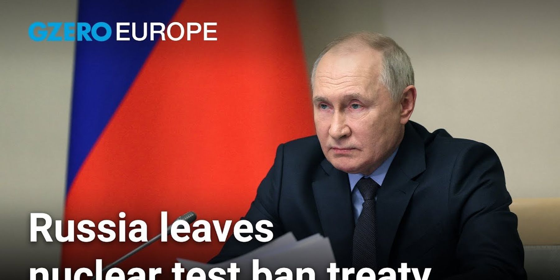 Russia leaves nuclear test ban treaty in show of public posturing