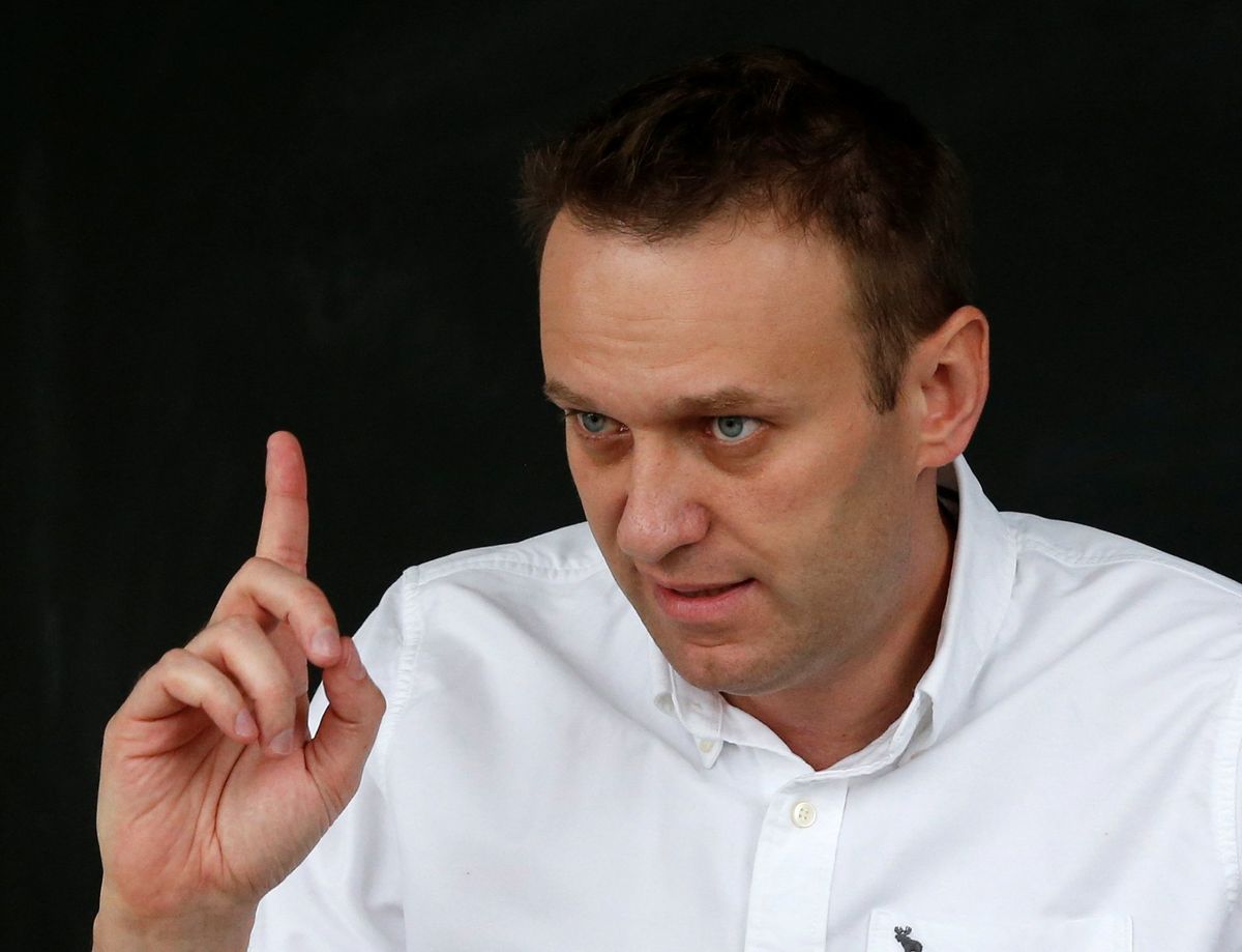 Russian opposition leader Alexei Navalny.