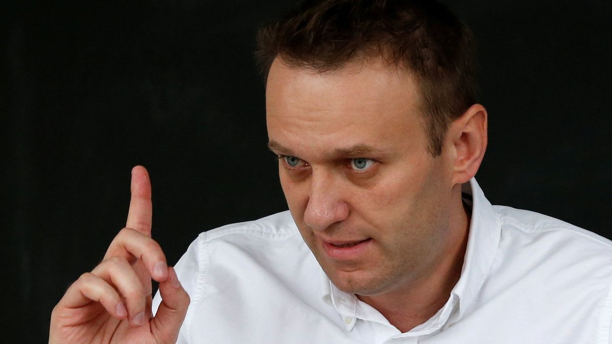 Russian opposition leader Alexei Navalny.
