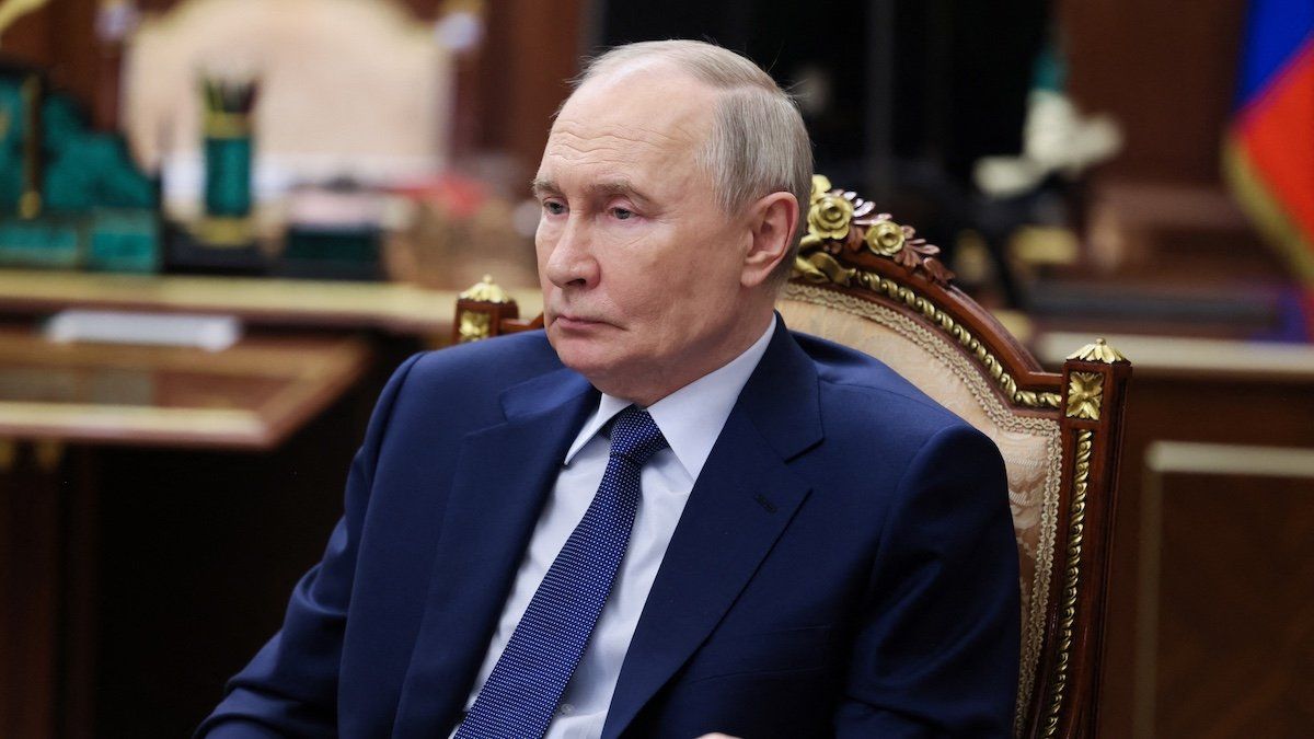 ​Russian President Vladimir Putin at the Kremlin in Moscow, Russia, on July 8, 2025.