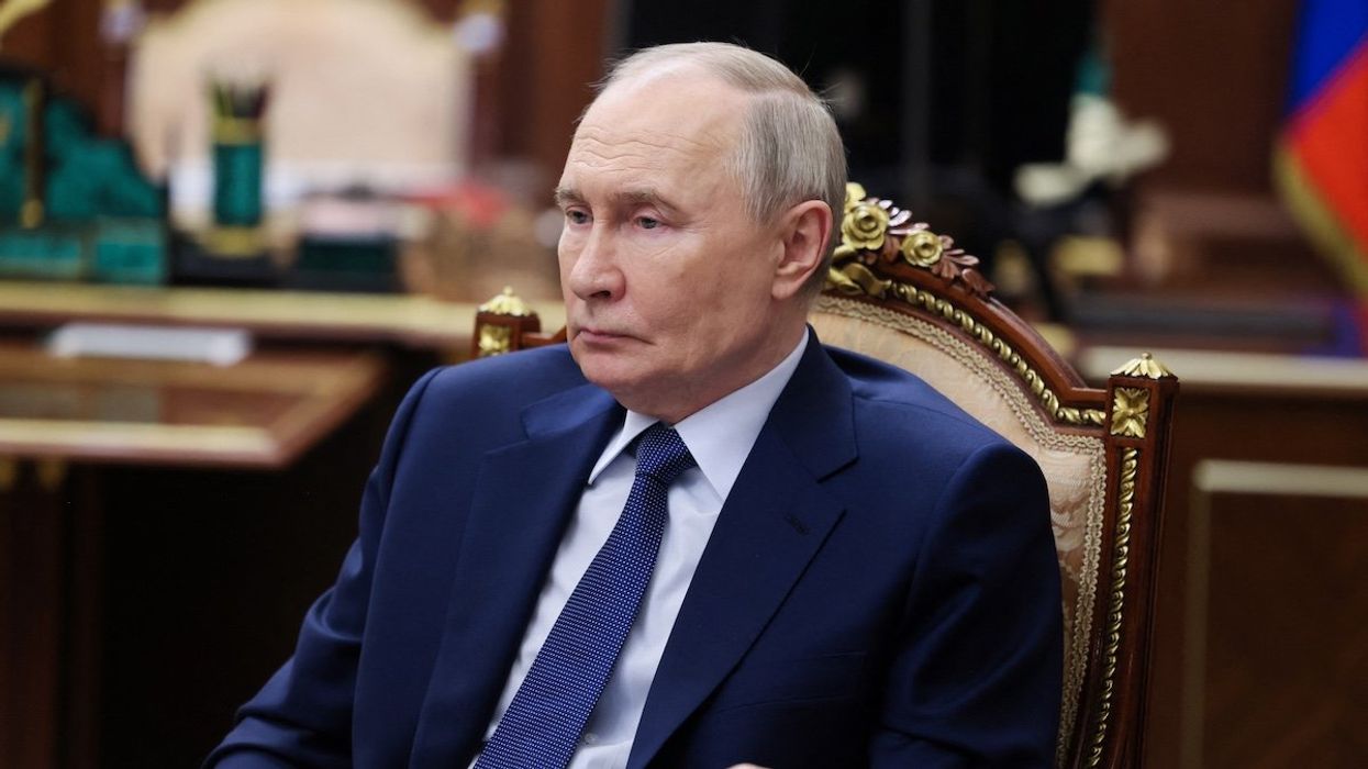 Russian President Vladimir Putin at the Kremlin in Moscow, Russia, on July 8, 2025.