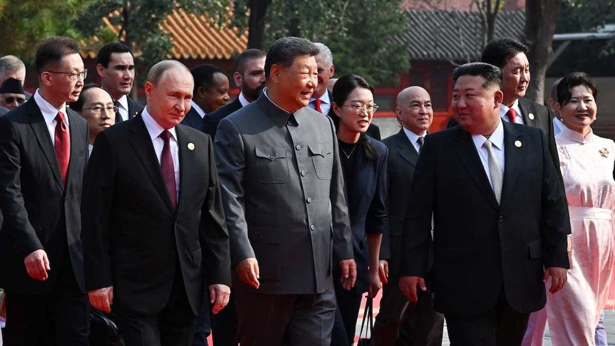 Russian President Vladimir Putin, Chinese President Xi Jinping, and North Korean leader Kim Jong Un in Beijing, China, on September 3, 2025.