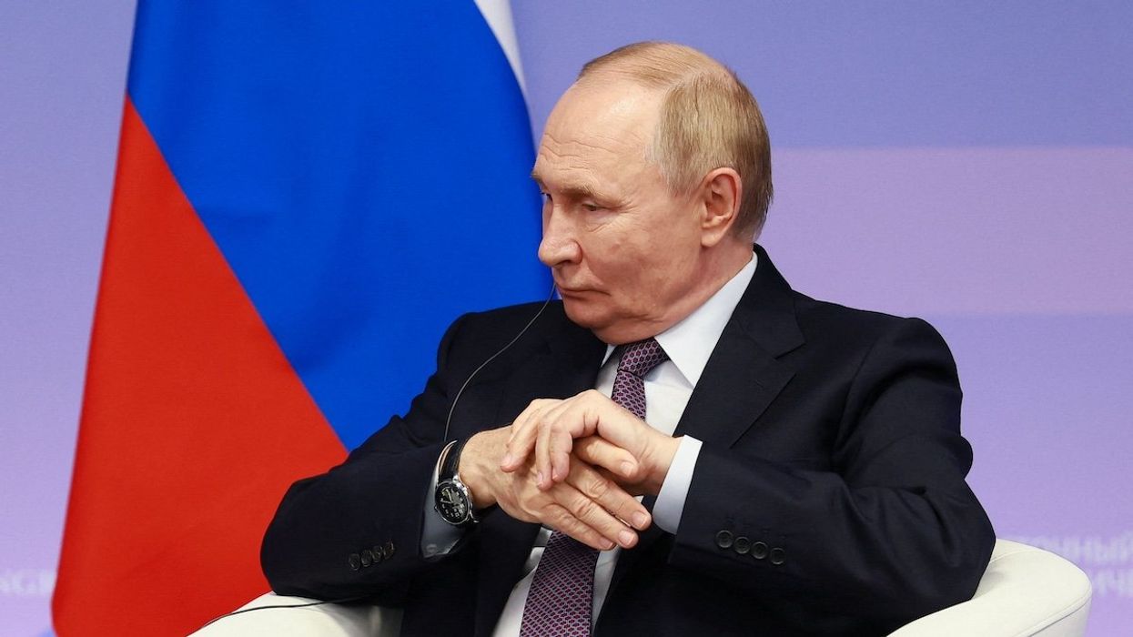 Russian President Vladimir Putin in Vladivostok, Russia, on September 4, 2025.