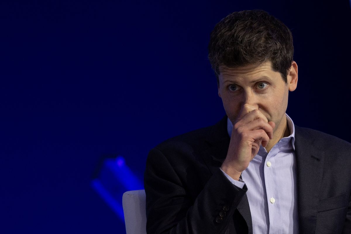 ​Sam Altman, CEO of OpenAI, attends the Asia-Pacific Economic Cooperation summit in San Francisco, California, on Nov. 16, 2023,  just a day before being fired by his board of directors. 