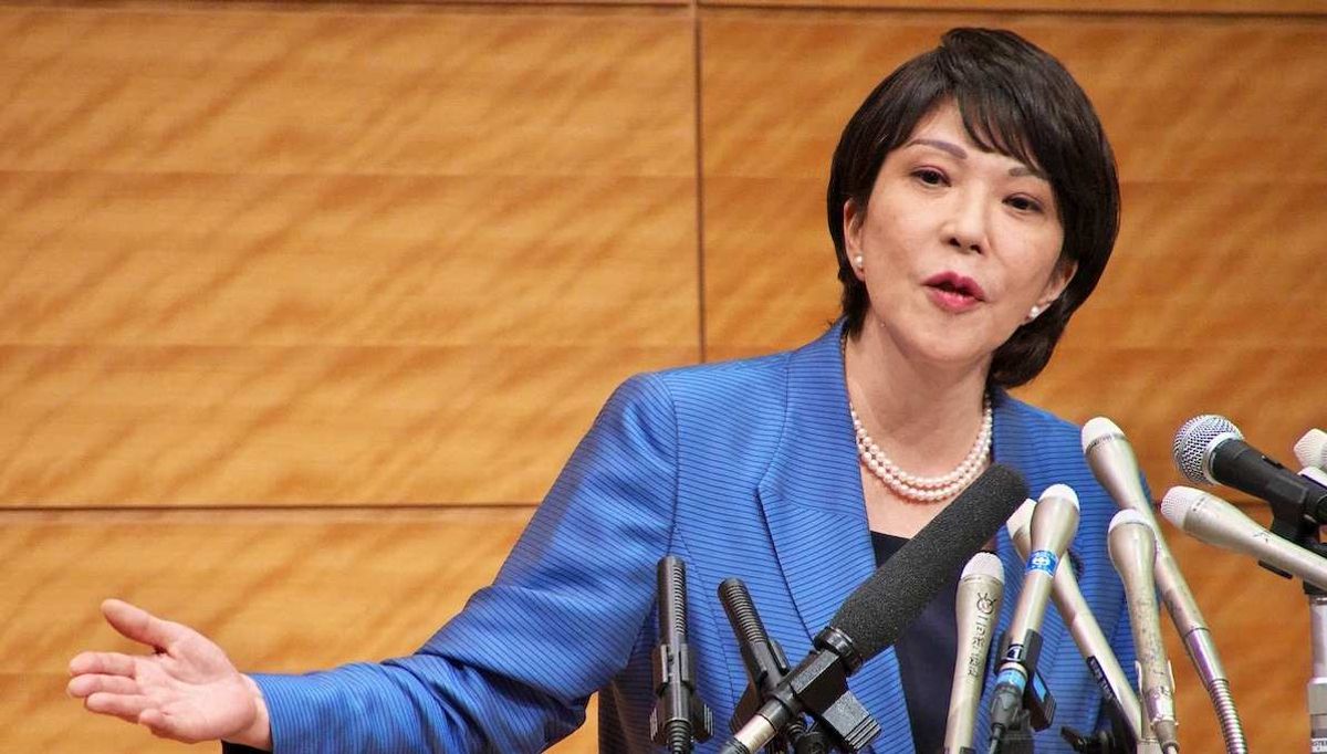 Sanae Takaichi announces running for presidential election of the LDP