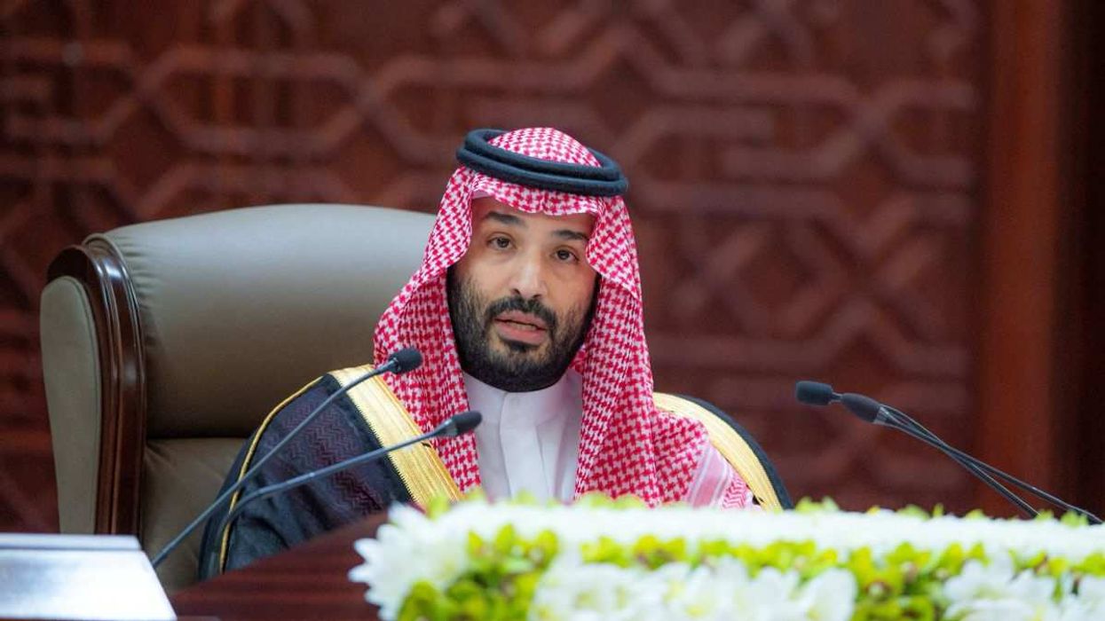 Saudi Crown Prince Mohammed bin Salman in Riyadh, Saudi Arabia, on September 10, 2025.