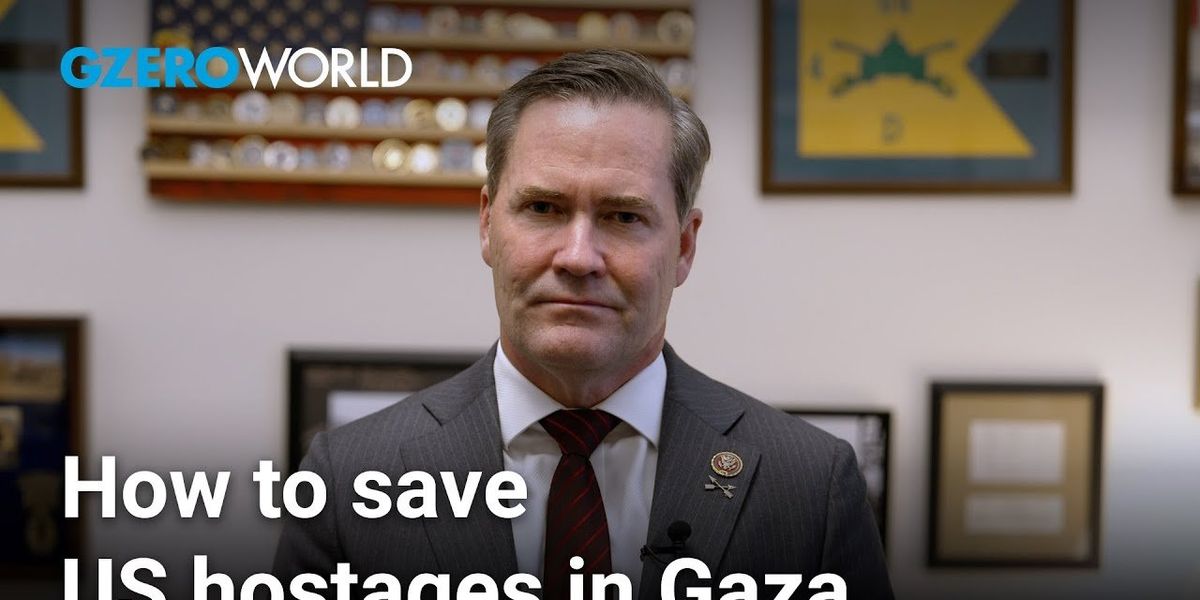Saving US hostages in Gaza: Use Egypt as intermediary, urges Rep. Mike Waltz