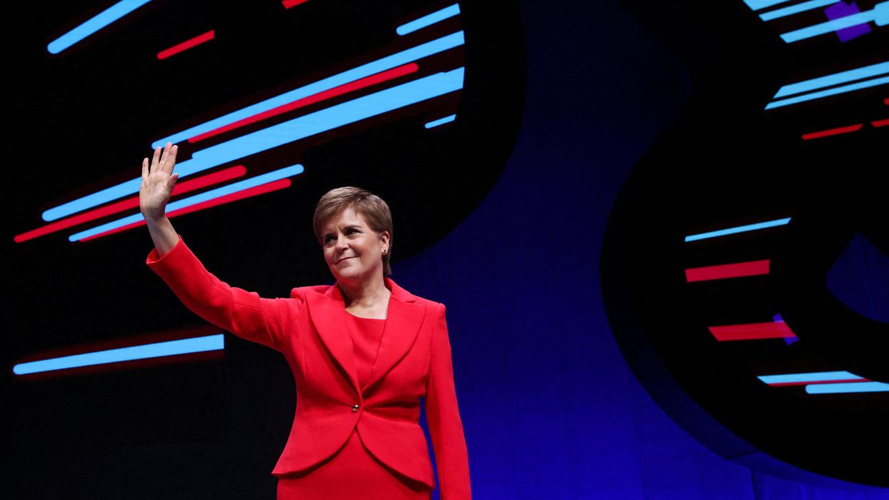 Scotland's First Minister and Scottish National Party (SNP) Leader Nicola Sturgeon.