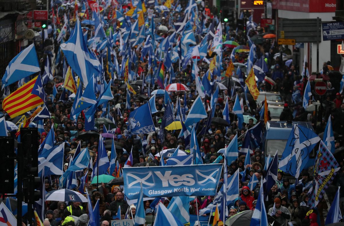 Scotland votes, with independence on its mind