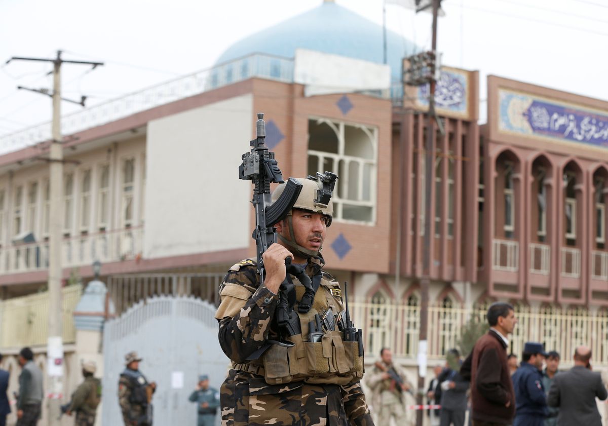 Security forces keeping watch after mosque explosion