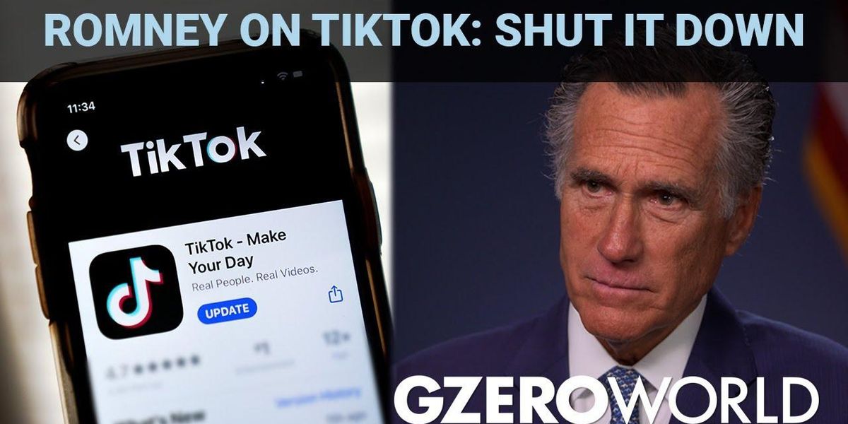Sen. Mitt Romney on TikTok: Shut it down