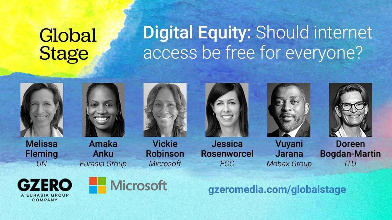 Should internet be free for everyone? A Global Stage debate