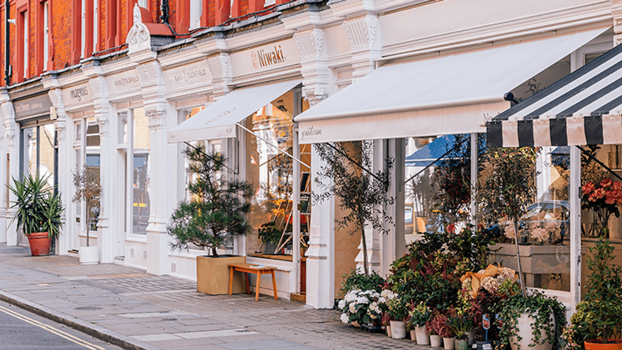 Small business storefront