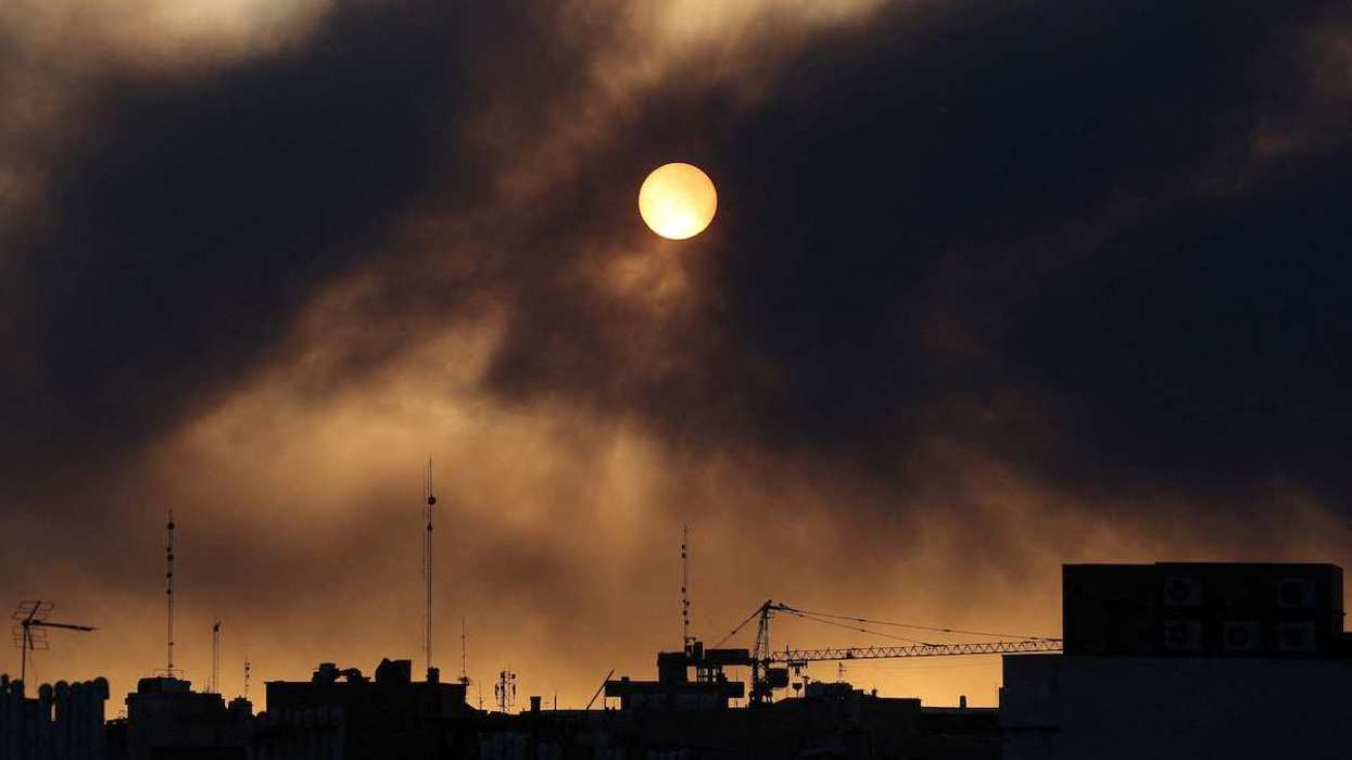 Smoke rises following an explosion, after Israel and the U.S. launched strikes on Iran, in Tehran, Iran, March 3, 2026.