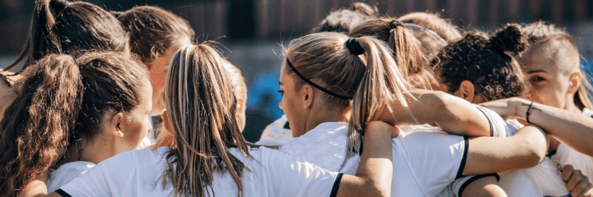 Soccer huddle