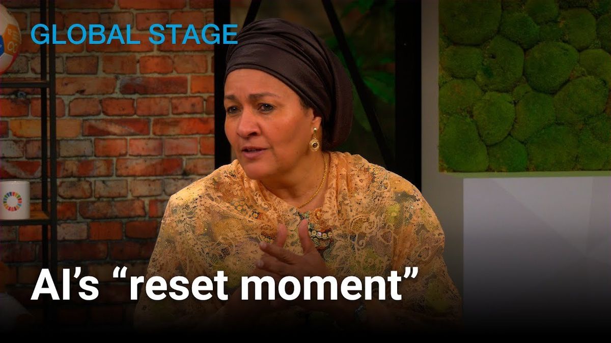 Staving off "the dark side" of artificial intelligence: UN Deputy Secretary-General Amina Mohammed​