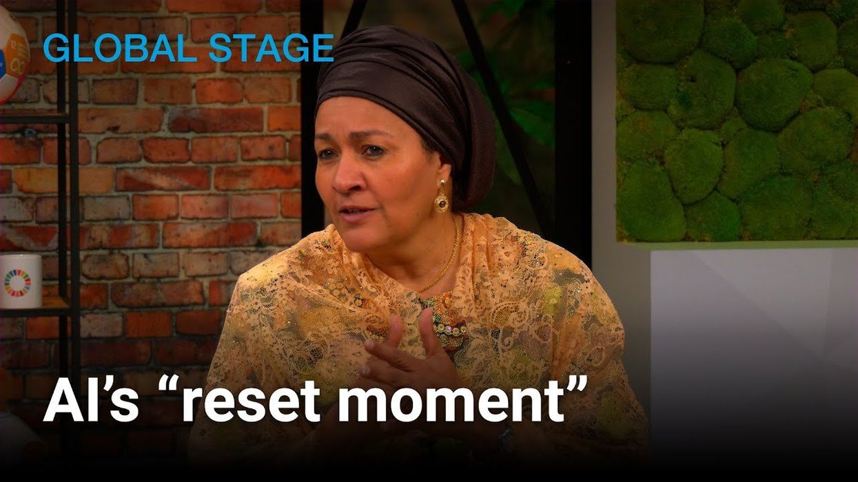 Staving off "the dark side" of artificial intelligence: UN Deputy Secretary-General Amina Mohammed