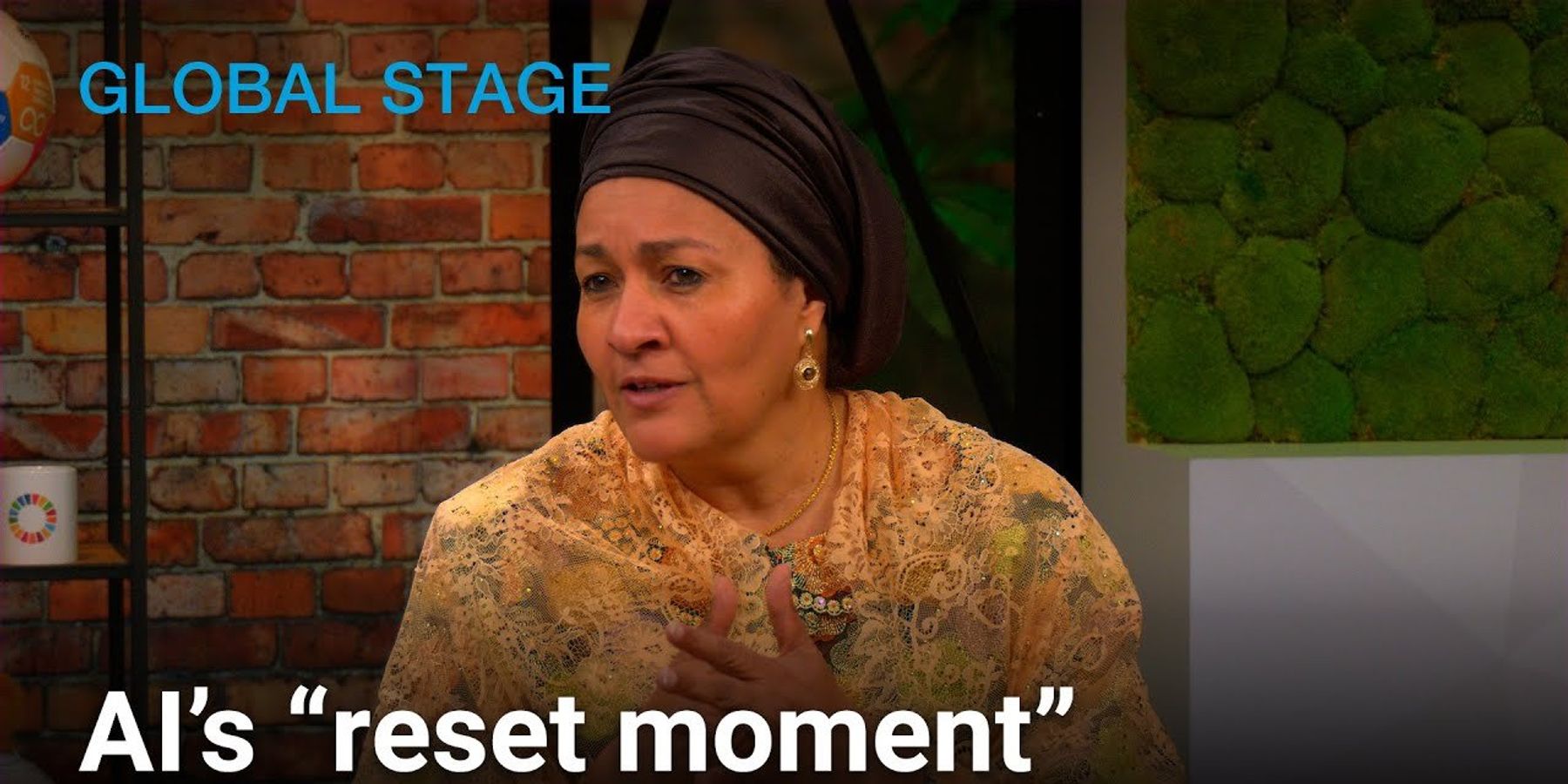 Staving off "the dark side" of artificial intelligence: UN Deputy Secretary-General Amina Mohammed