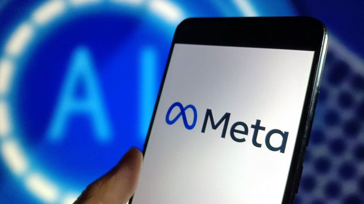 SUQIAN, CHINA - FEBRUARY 2, 2024 - Illustration Meta plans to increase AI investment in Suqian, Jiangsu Province, China, February 2, 2024.