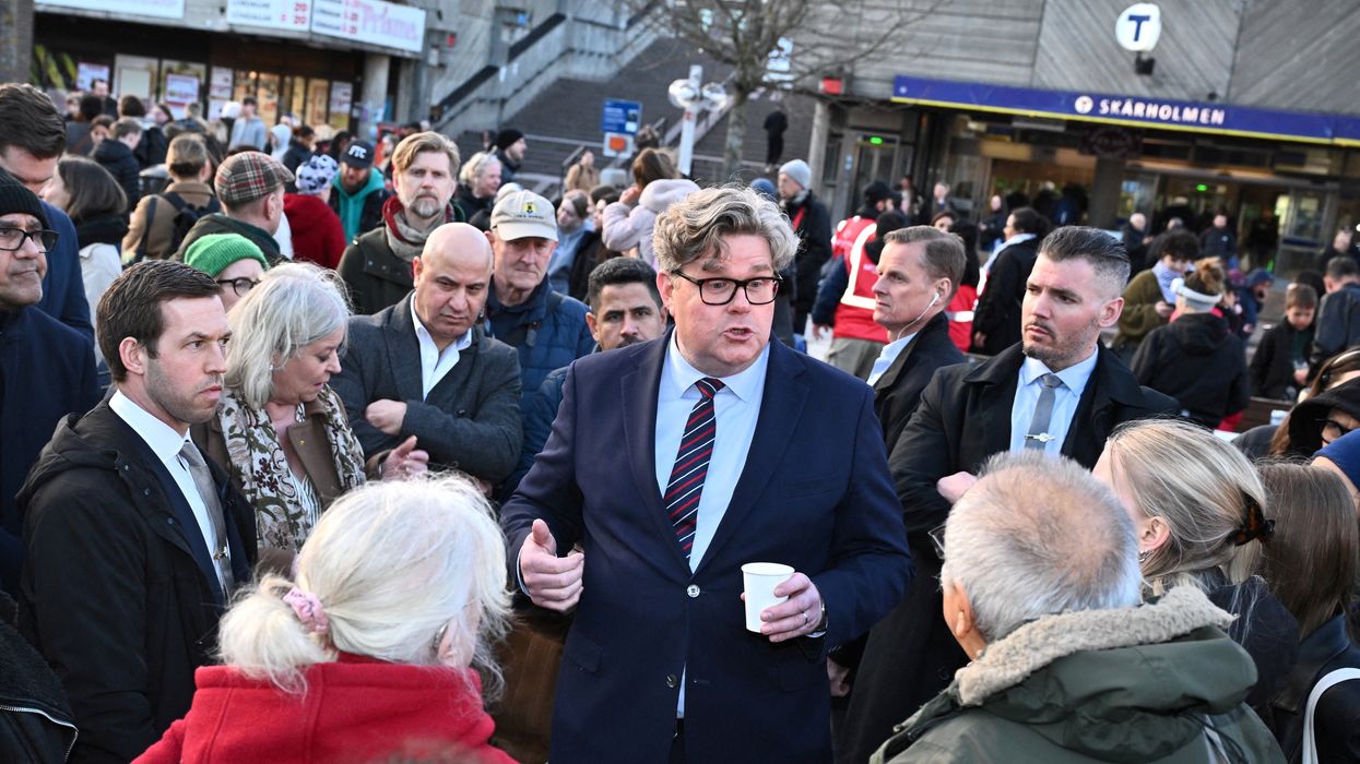 Swedish Justice Minister Gunnar Strommer.