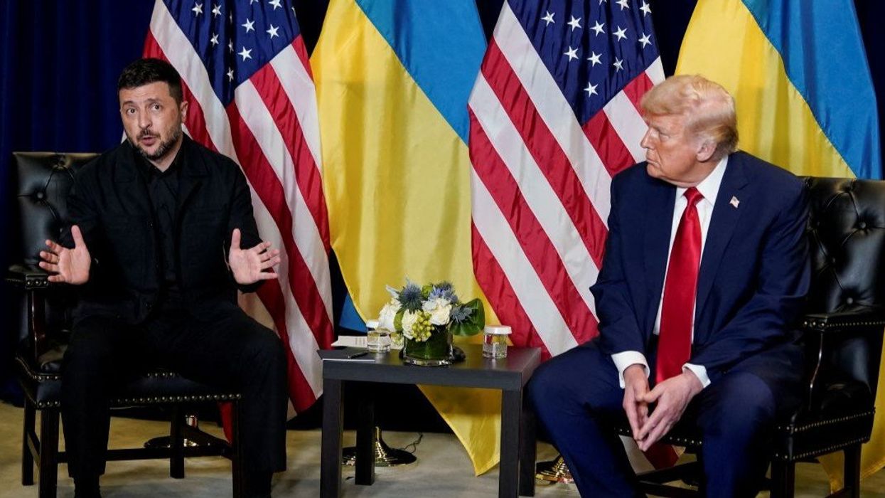 Syria's President Ahmed al-Sharaa attends the 80th United Nations General Assembly, at the U.N. headquarters in New York City, U.S., September 23, 2025.