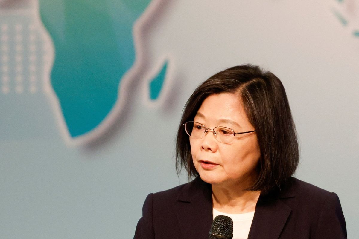 Taiwan's President Tsai Ing-wen 