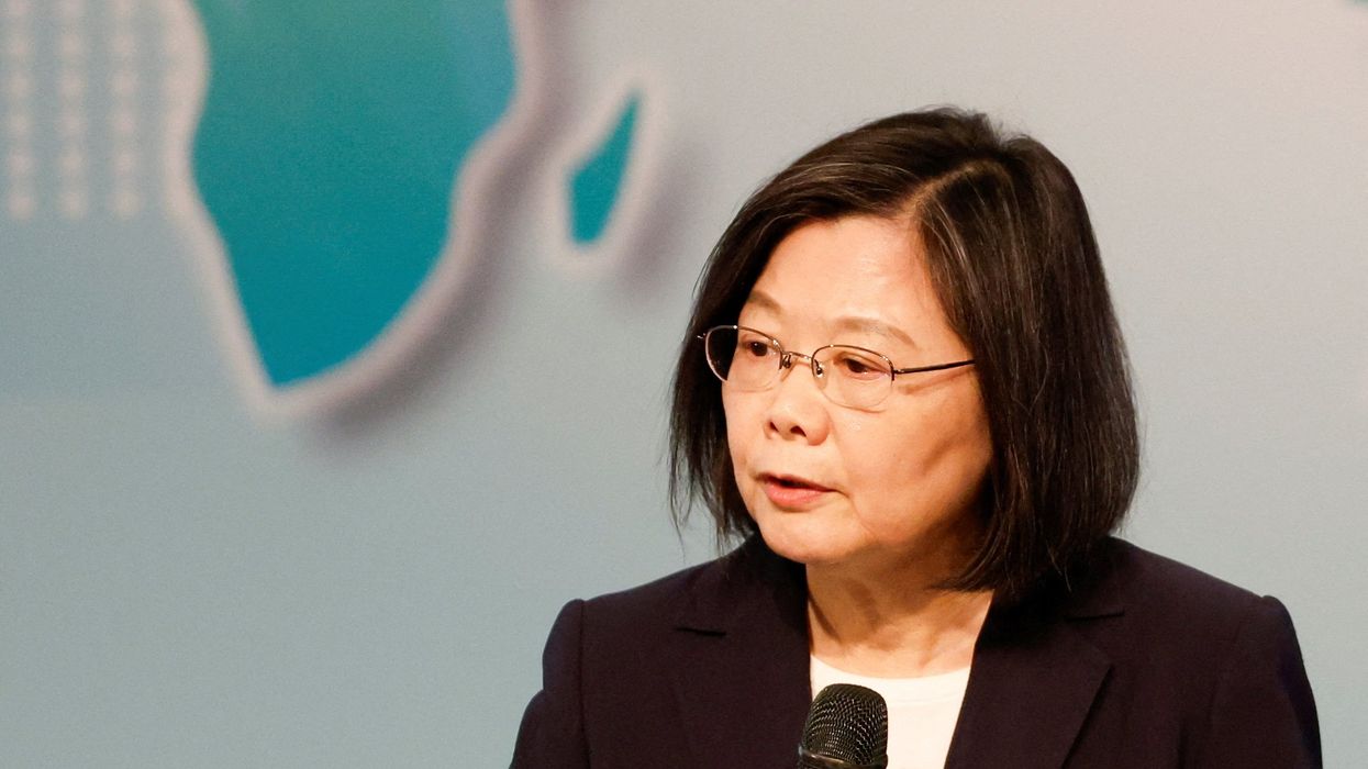 Taiwan's President Tsai Ing-wen