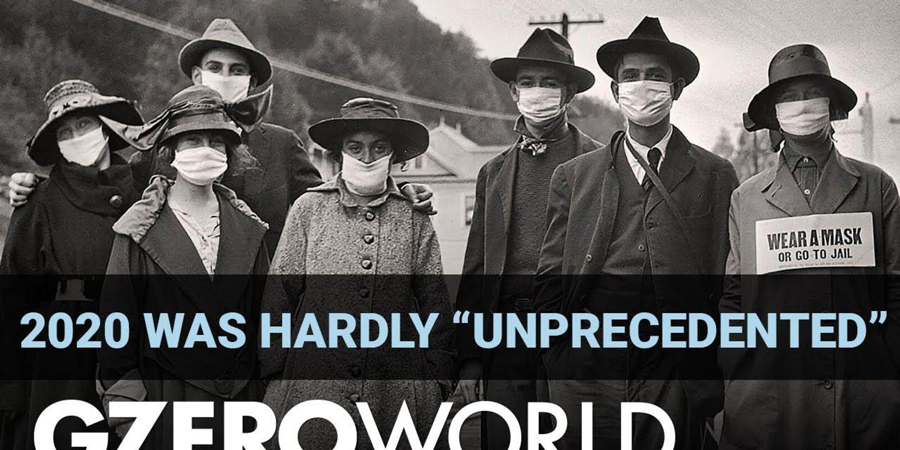 The 2020 pandemic was hardly “unprecedented,” says historian Niall Ferguson