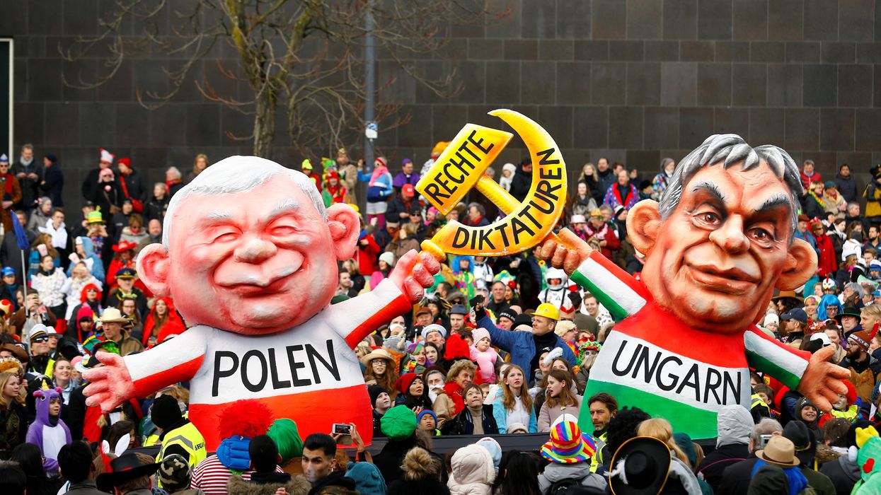 The EU takes a swing at Poland and Hungary