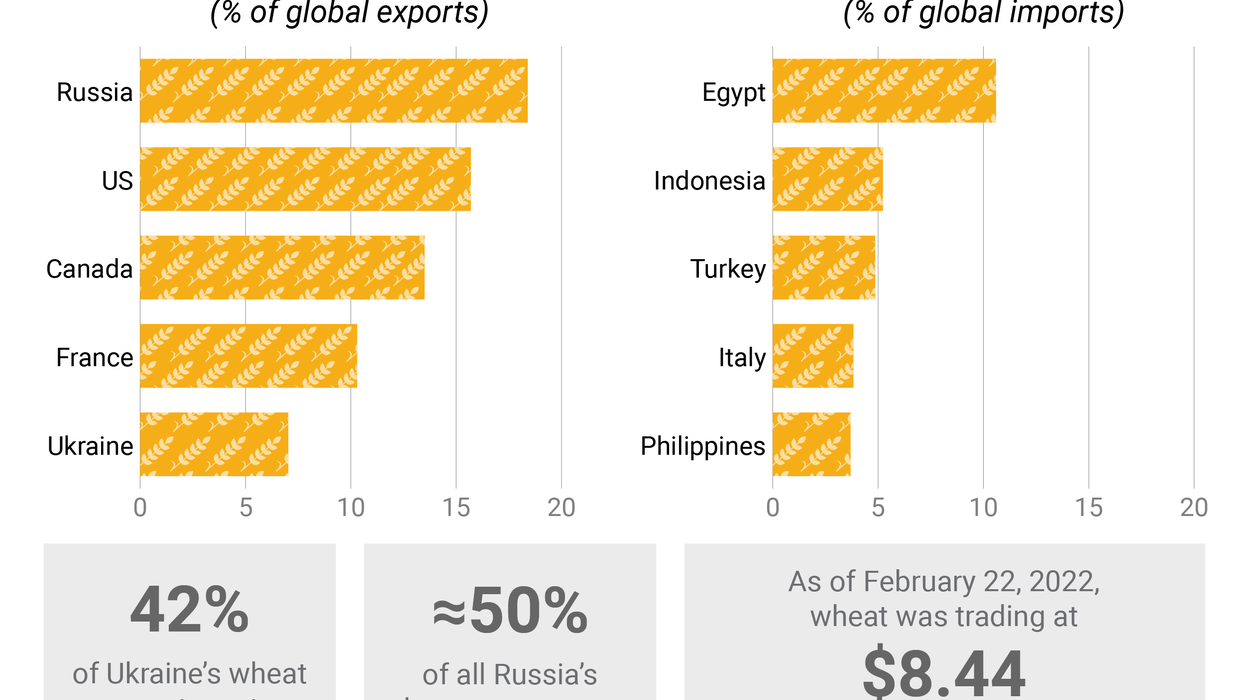 The Graphic Truth: Cereal killer — wheat prices amid Ukraine crisis