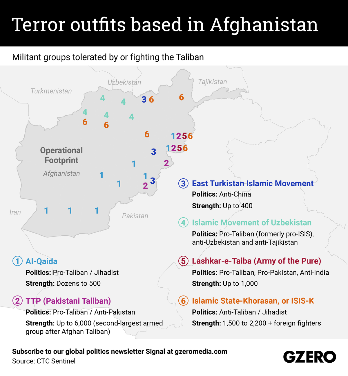 The Graphic Truth: Terror outfits based in Afghanistan