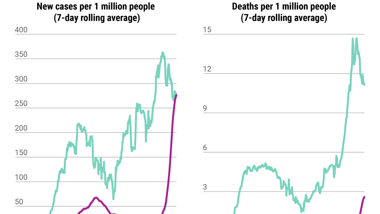 The Graphic Truth: Two COVID crises — Brazil vs India