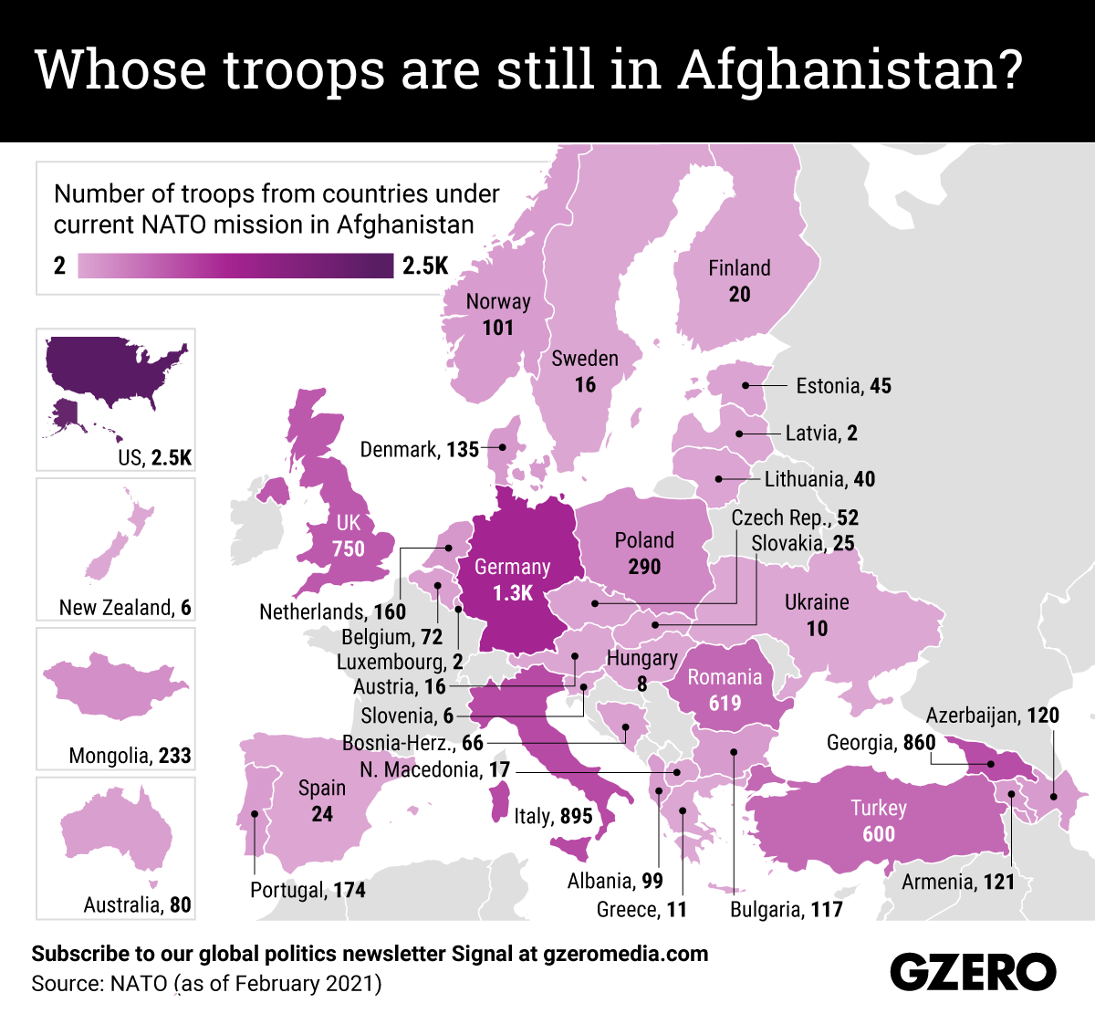 The Graphic Truth: Whose troops are still in Afghanistan?