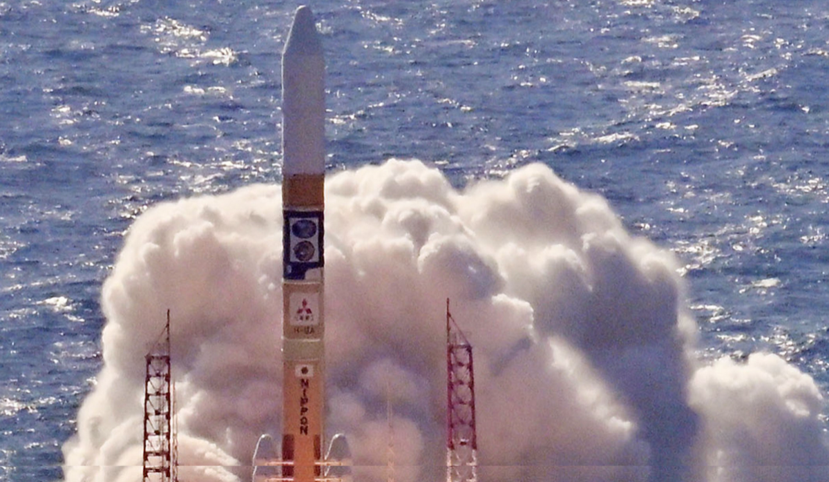 ​The H-2A rocket launched at Tanagashima Space Center in Minamitane Town, Kagoshima Prefecture, on Sept. 7, 2023.