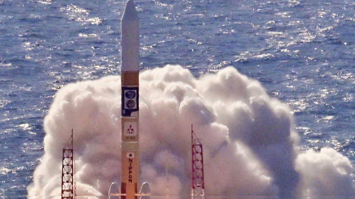 The H-2A rocket launched at Tanagashima Space Center in Minamitane Town, Kagoshima Prefecture, on Sept. 7, 2023.