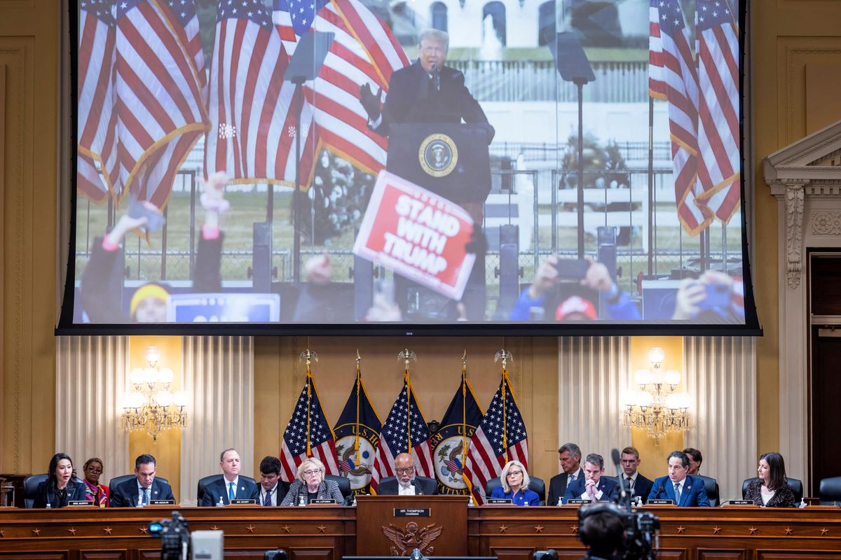 The House select committee investigating the attack on the U.S. Capitol holds their final meeting to vote on criminal referrals against former President Donald Trump. 