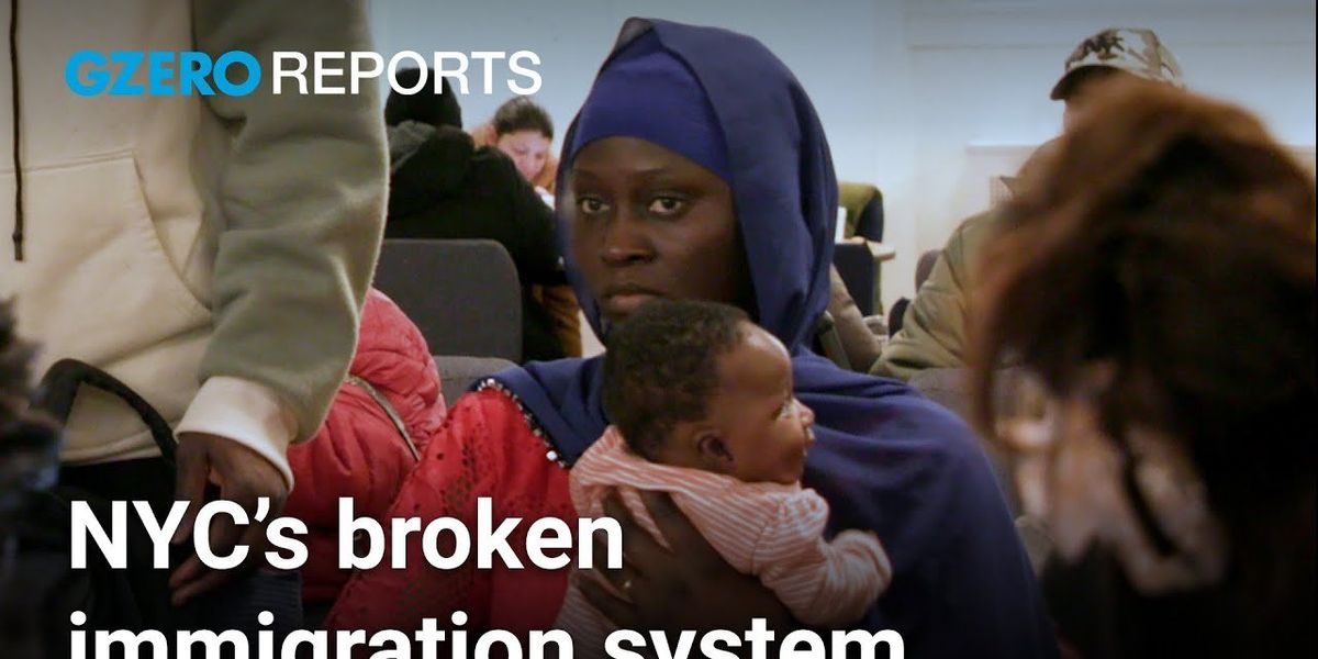 The New York migrant crisis up close