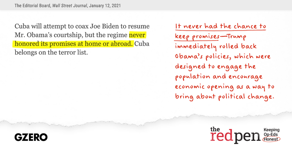 ..."the regime never honored its promises or abroad." It never had the chance to keep promises.