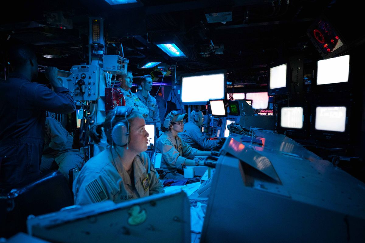  The U.S. 5th Fleet area of operations to help ensure maritime security and stability in the Middle East region.