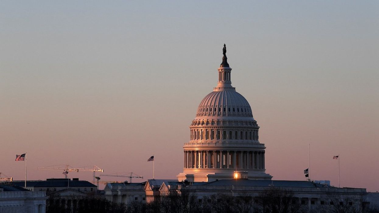 The U.S. Capitol dome is seen in the morning sun in Washington, U.S., March 8, 2023. 