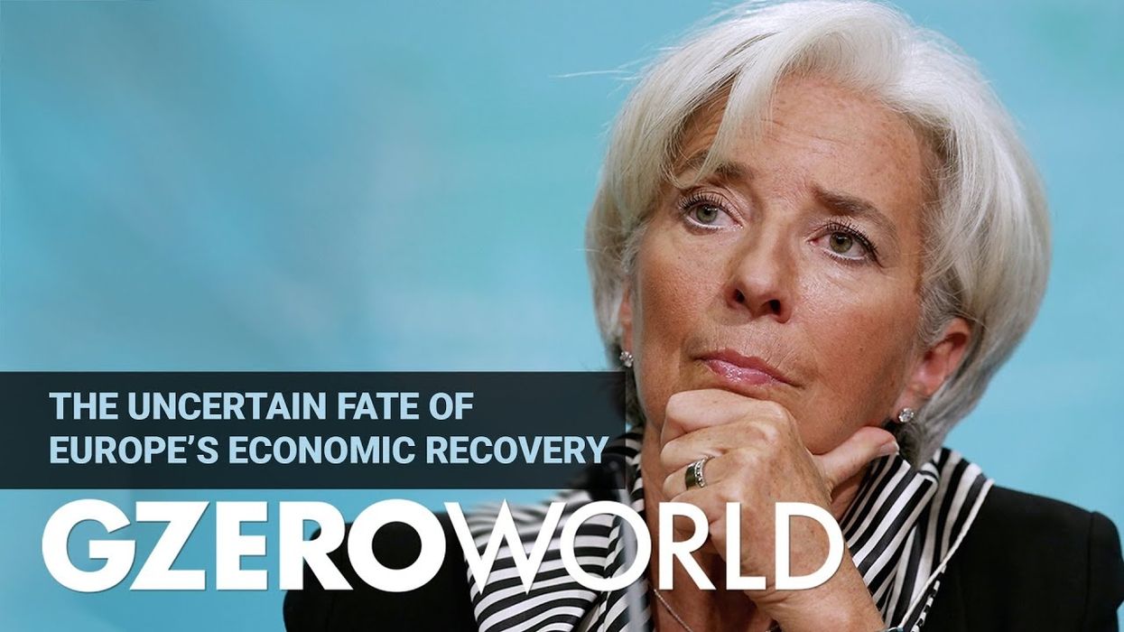 Christine Lagarde: The uncertain fate of Europe’s economic recovery