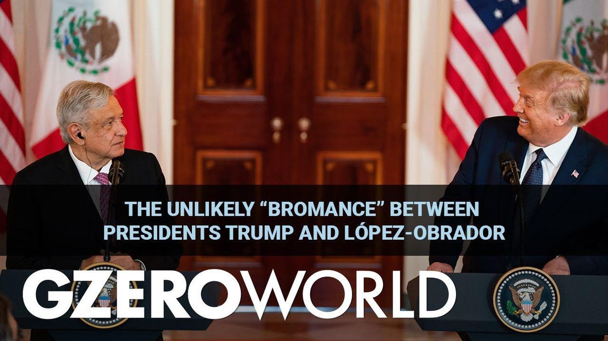 The unlikely “bromance” between Presidents Trump and López-Obrador