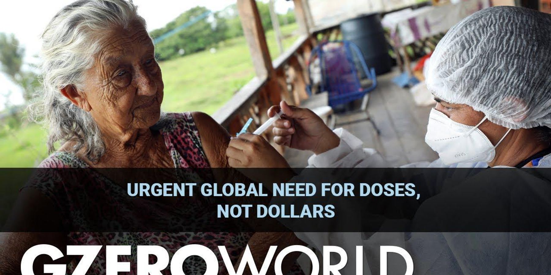 The urgent need for doses—not dollars—in the global vaccination race