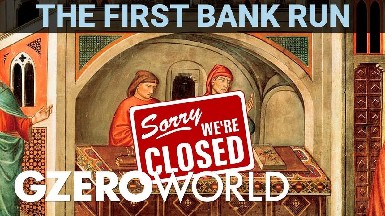Medieval Italy, the Peruzzis & the world's first bank run