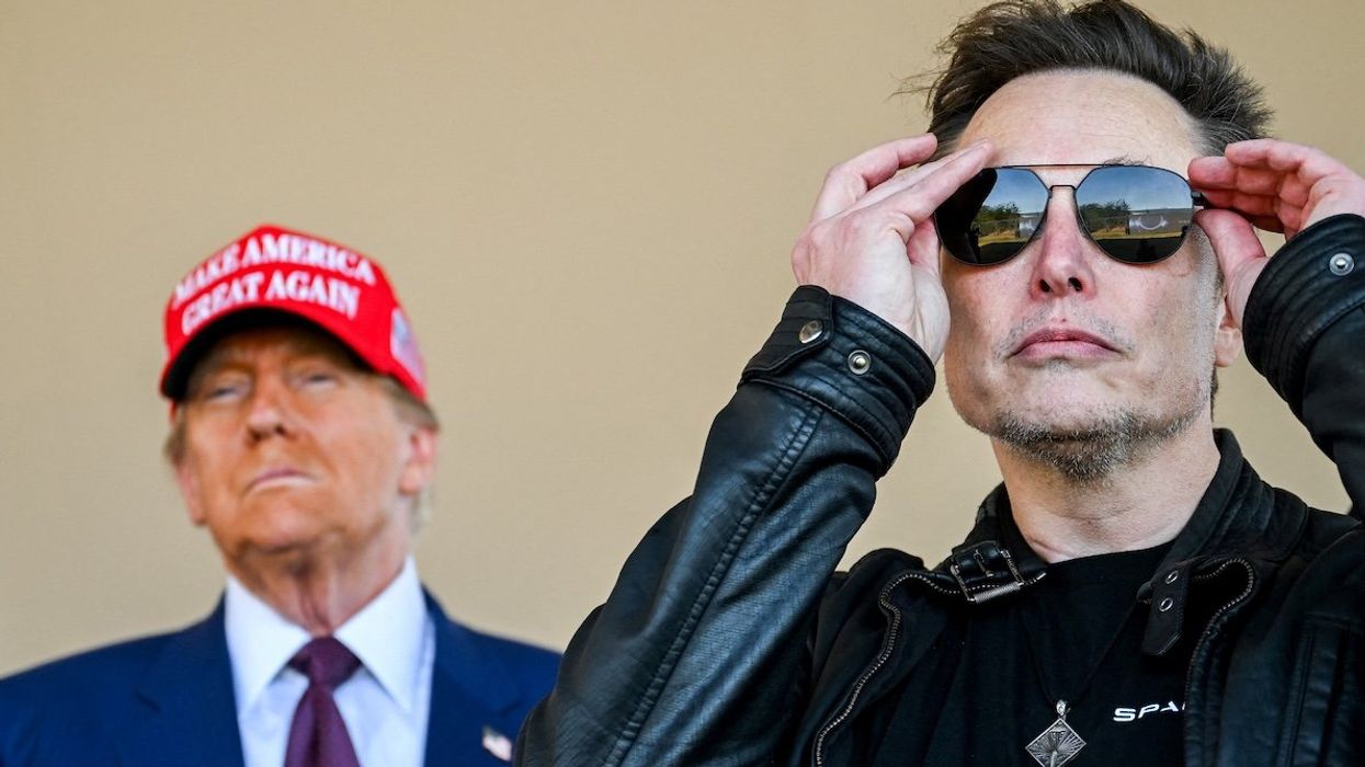 Then-President-elect Donald Trump and Elon Musk watch the launch of the sixth test flight of the SpaceX Starship rocket in Brownsville, Texas, in November 2024.