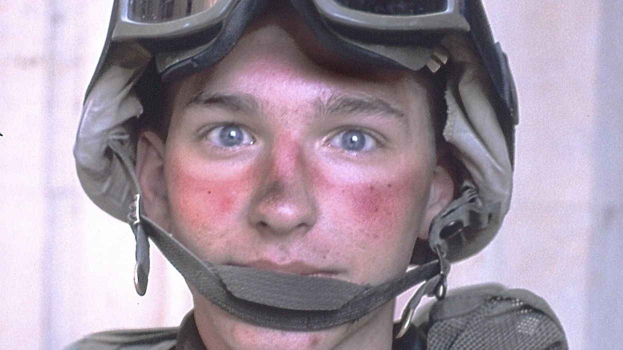 Thomas P. Susdorf from the film “Gunner Palace."