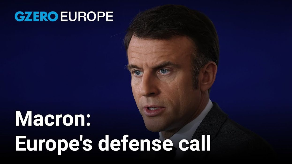 Europe needs to strengthen its defenses, says President Macron